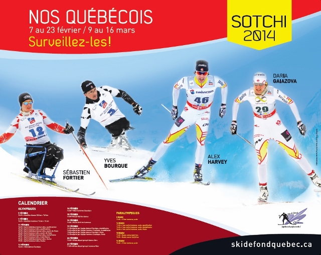SOTCHI 2014 - Nos Québécois, surveillez-les !